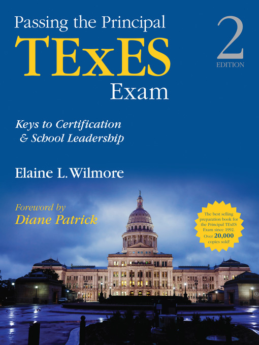Cover image for Passing the Principal TExES Exam